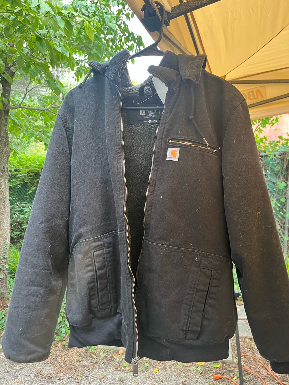 Carhartt Vintage Duck Coat w Fleece Lining and Hood